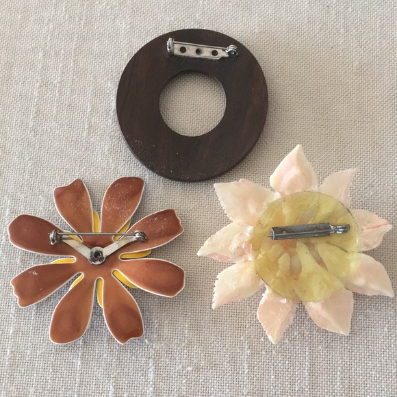 Vintage Brooch Bundle of 3